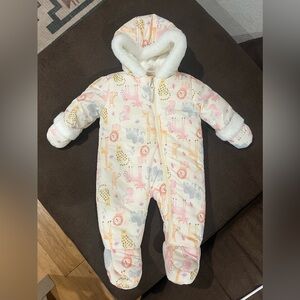 First Wish One Piece | 3/6M Baby Snowsuit